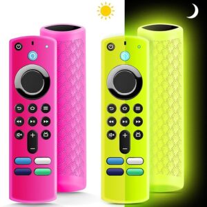 Forro o funda de silicona fluorescente antideslizante para mando de firetv stick